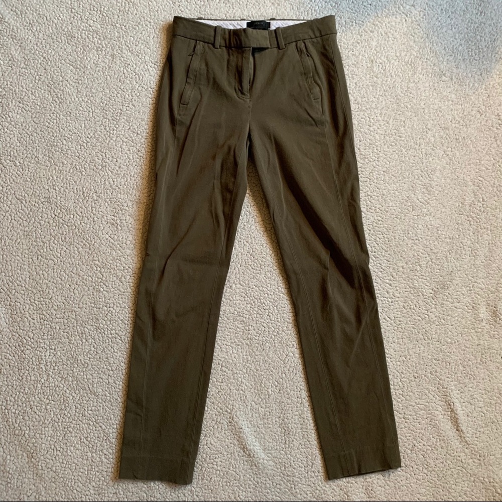 J. Crew Maddie Pant Bi-Stretch Cotton 000